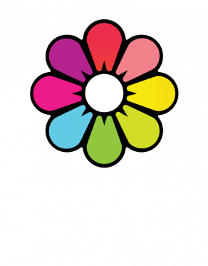 Recolor logo white text bottom tagline