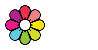 Recolor logo white text side tagline